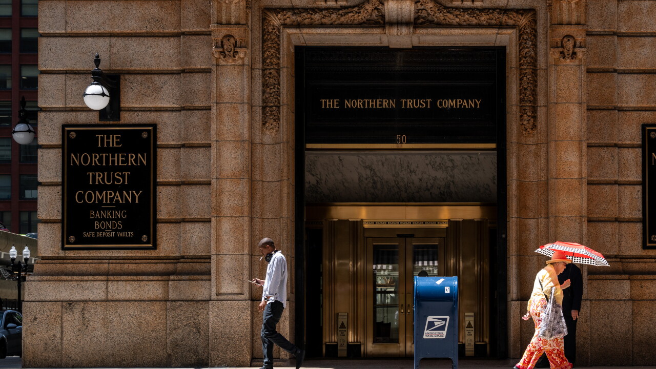 The Northern Trust Corp. headquarters in Chicago, Illinois, US.