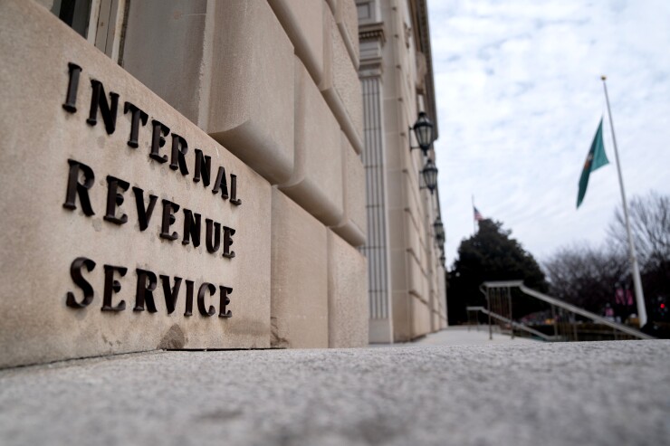IRS building exterior from ground
