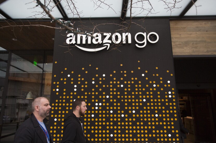 The Amazon Go storefront