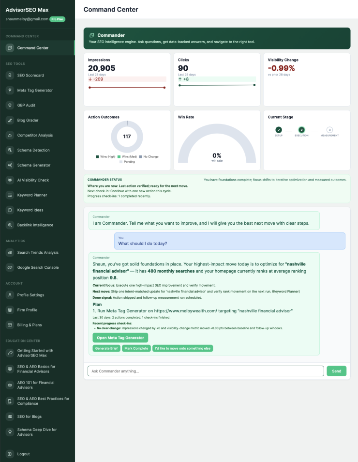 Shaun Melby - higher res - AdvisorSEO Max - Commander Chat.png
