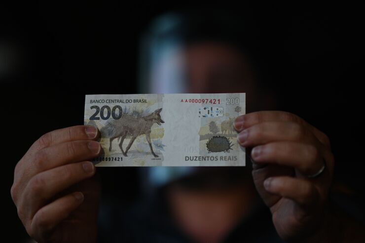 Brazil's new 200 reais bank note