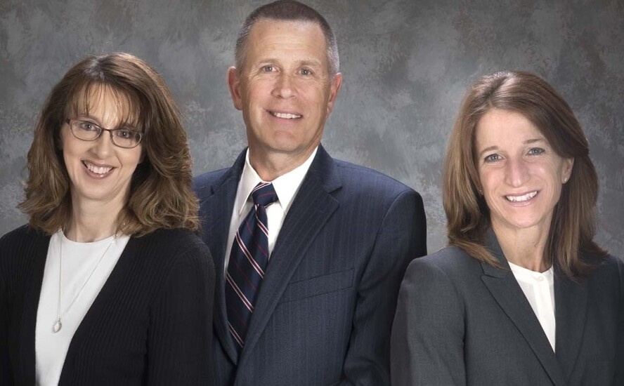 Janet Ertl, Jeff Porasik and Suzanne Yde 