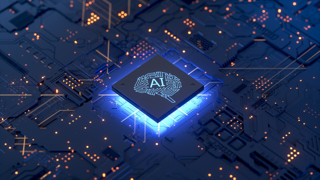 AI, Artificial Intelligence concept,3d rendering,conceptual imag