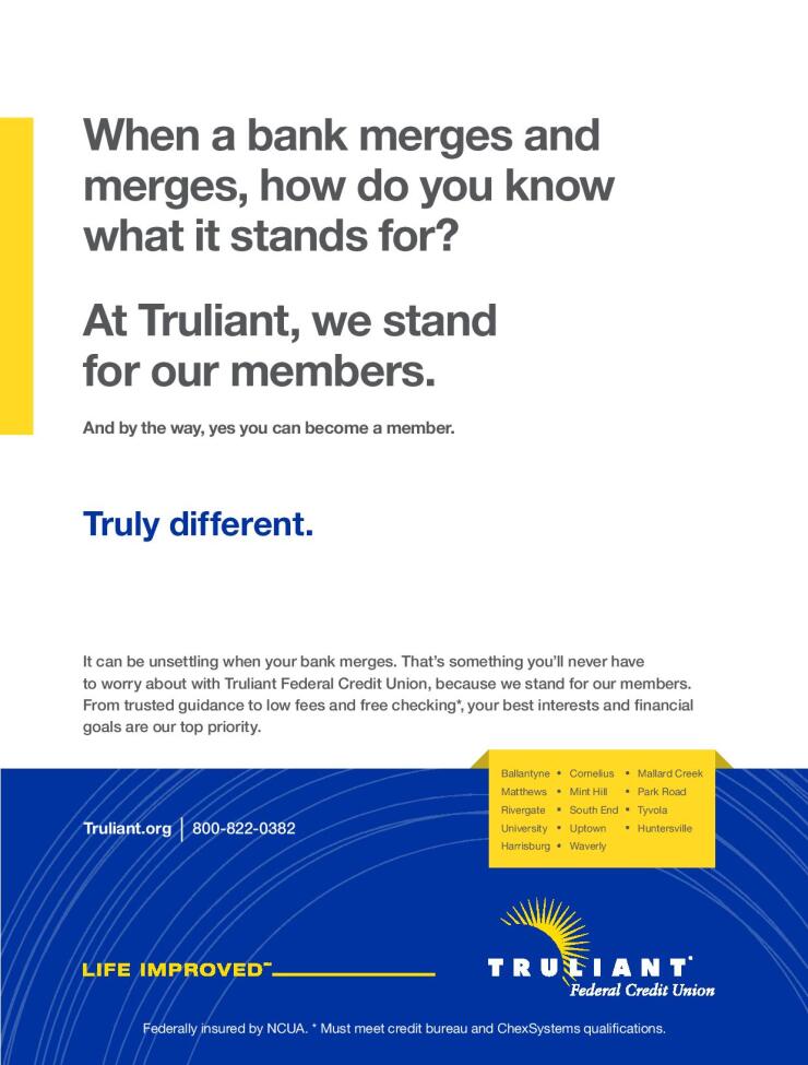Truliant FCU marketing ad
