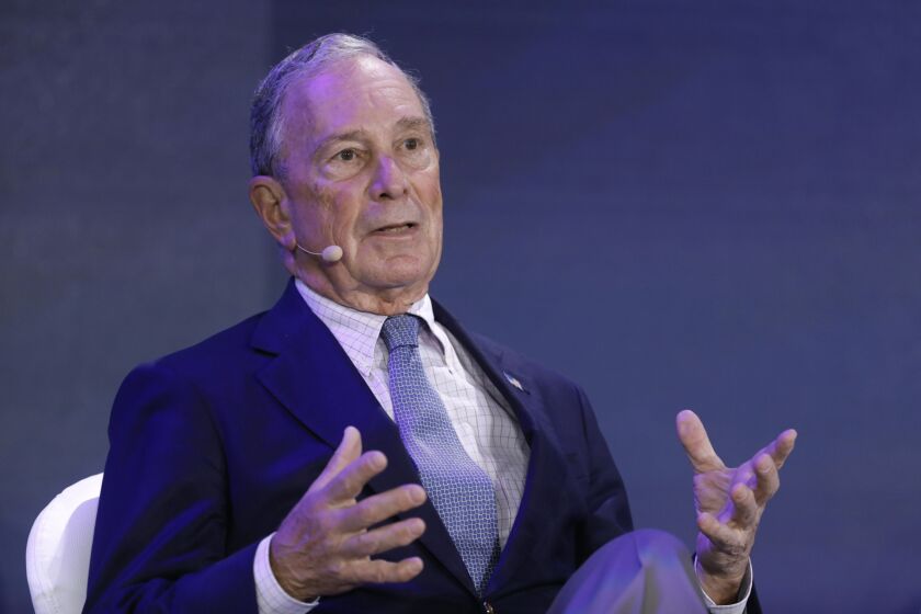“The Trump administration has been eroding safeguards designed to make the financial system a source of strength, rather than an agent of contagion,” Democratic presidential candidate Michael Bloomberg’s nine-page financial reform outline says.