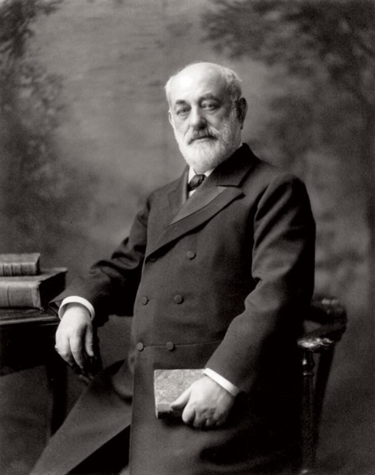Marcus Goldman, co-founder of Goldman Sachs (circa 1900)