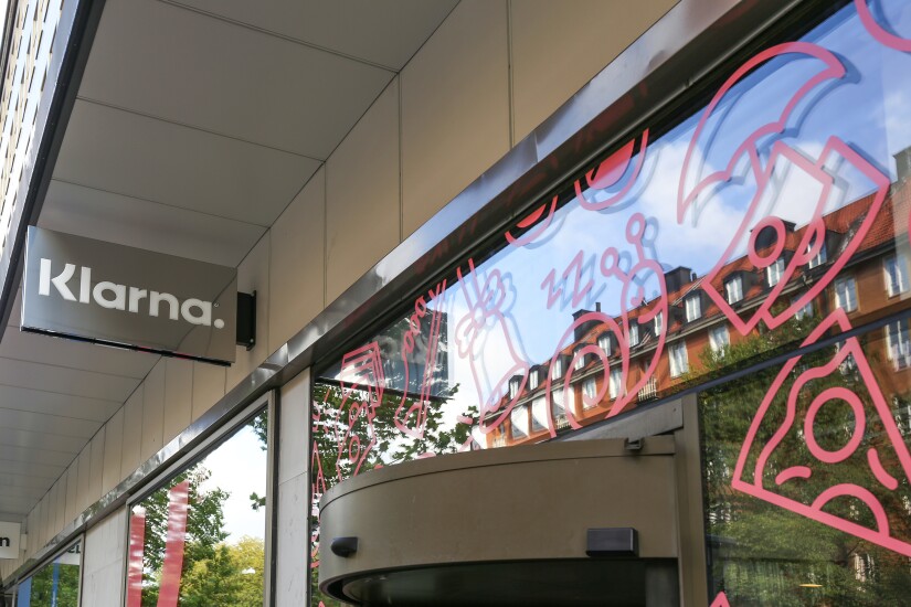 Klarna signage