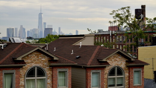 Residential homes in Jersey City, New Jersey
