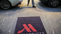 Marriott hotel entrance