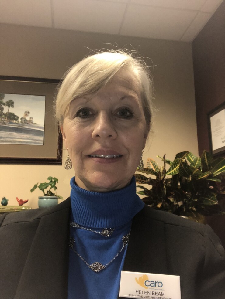 Helen Beam, EVP and chief operating officer at Caro Federal Credit Union