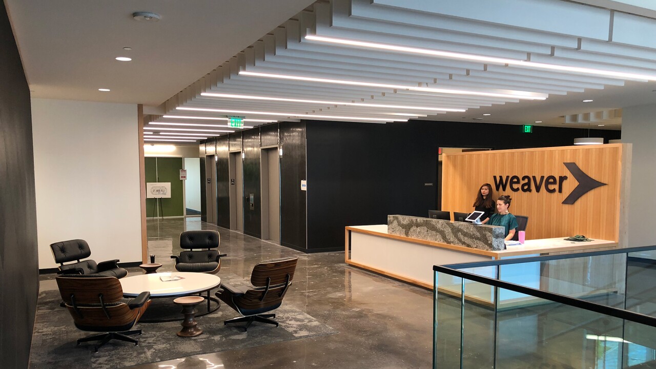 Weaver's office in Dallas