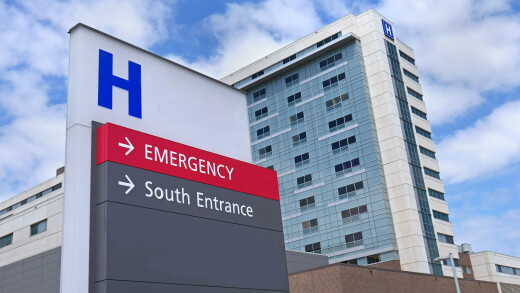 Stock photo of a hospital