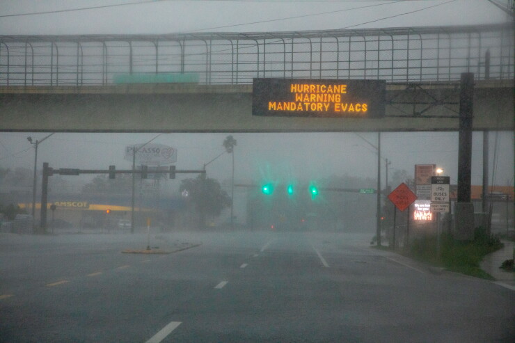 Hurricane Milton evac warning
