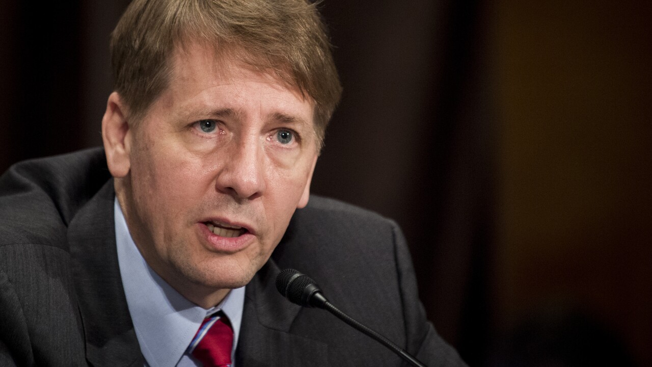 CFPB Director Richard Cordray