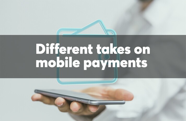 Different takes on mobile payments