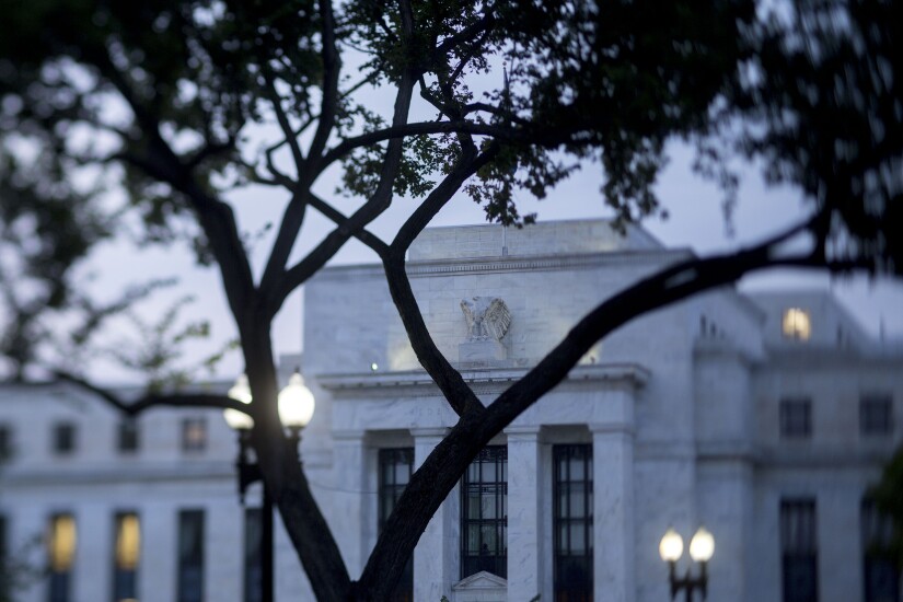 Federal Reserve building.