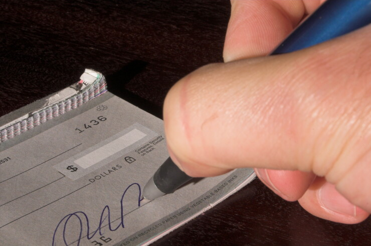 Writing a Check