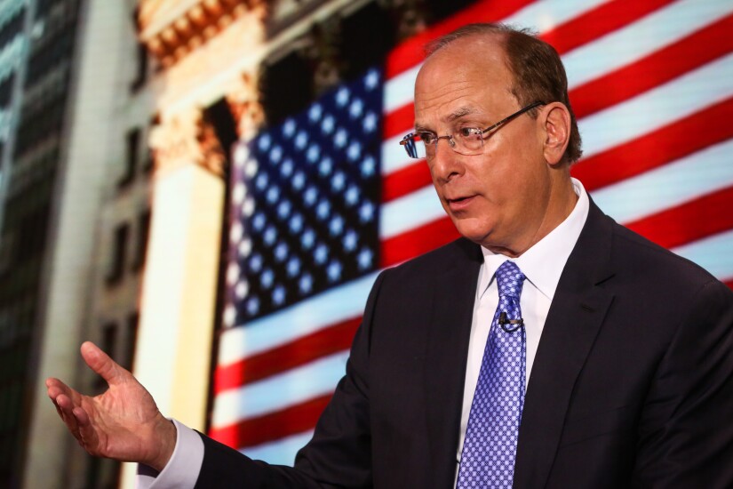 Larry Fink CEO of BlackRock Bloomberg Television interview April 2017