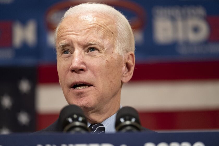 Former Vice President Joe Biden, the presumptive Democratic presidential nominee, released policy recommendations developed by a “unity task force” with Bernie Sanders.