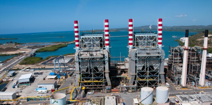 Guayanilla PREPA power plant