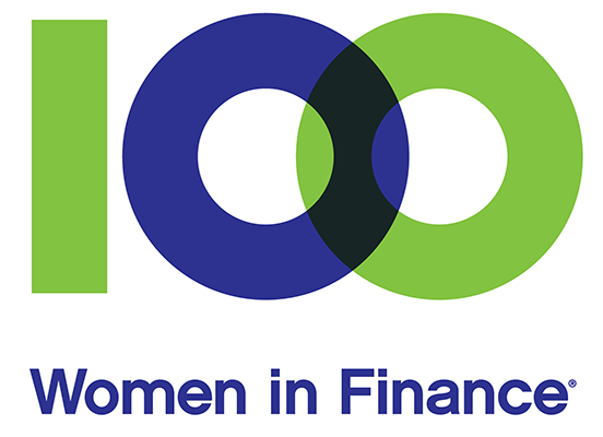 100 Women in Finance Logo