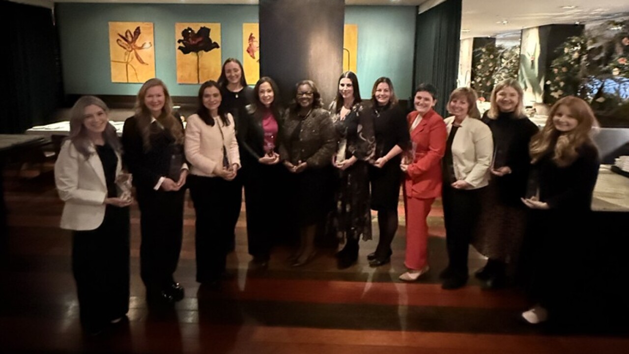Some of the 2025 Women in Insurance Leadership honorees.
