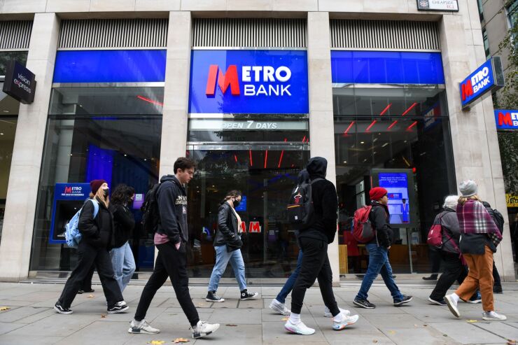 Metro Bank Plc Branches As Bank Receives Takeover Approach From Carlyle Group