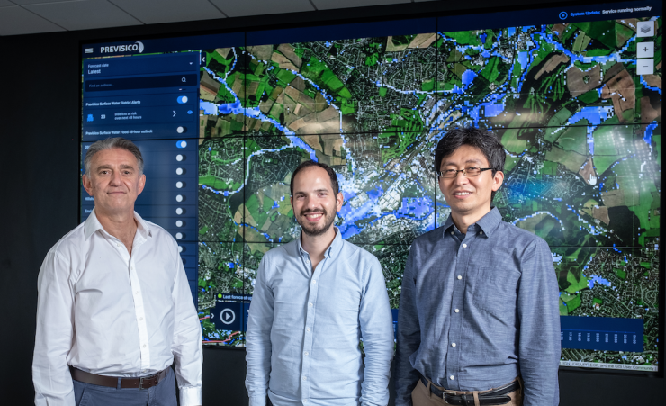 Left to right, Jonathan Jackson, CEO, Dr Avi Baruch, Founder, Prof Dapeng Yu, Founder and Chief Scientific Officer.