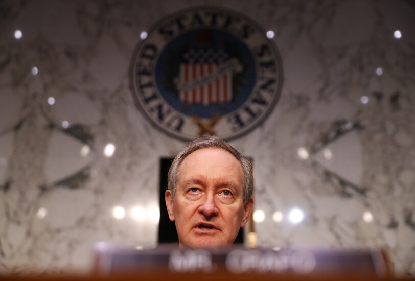 Senate Banking Committee Chairman Mike Crapo