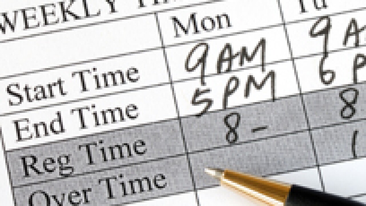 Keep paying overtime, for now. Image: Fotolia.