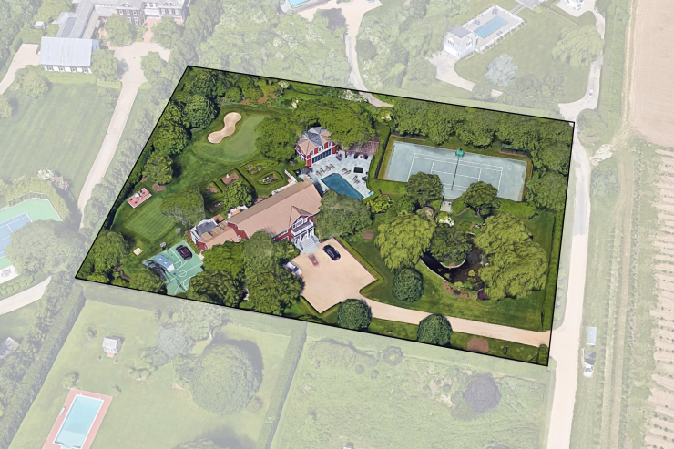 Paul Manafort’s house in Bridgehampton, New York.