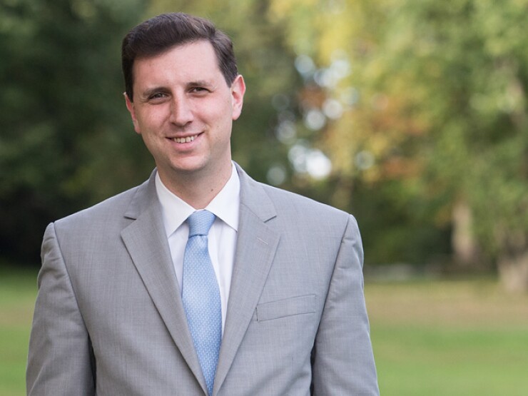 Rhode Island General Treasurer Seth Magaziner