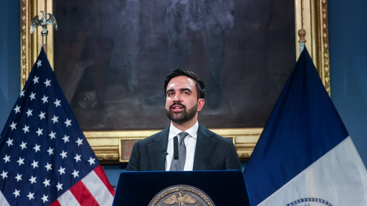 New York Mayor Zohran Mamdani