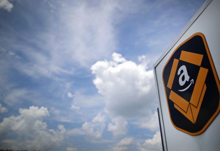 An Amazon fulfillment center in Kenosha, Wisconsin