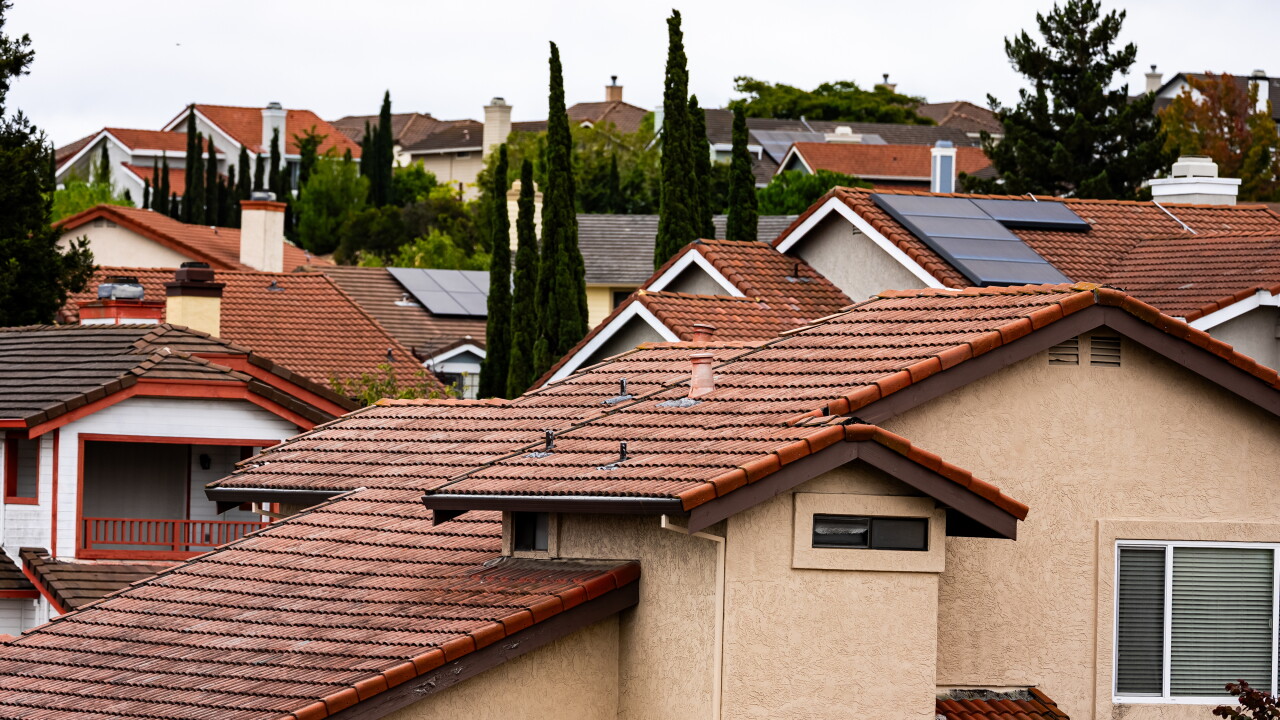 Houses In California Ahead Of Existing Home Sales Figures