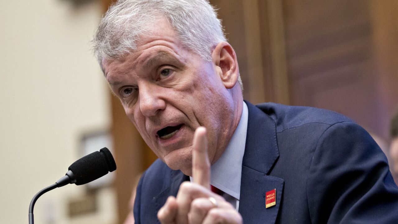 House Financial Services Committee Hearing On Examination Of Wells Fargo