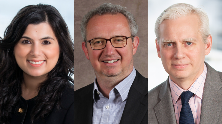 Ayeesha Sachedina, Ad van der Poel, Tom Durkin