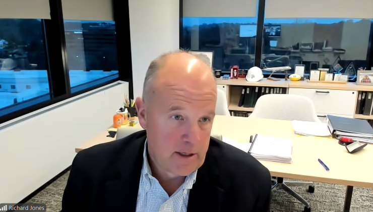 FASB chair Richard Jones speaks during Financial Executives International's online Corporate Financial Reporting Insights Conference