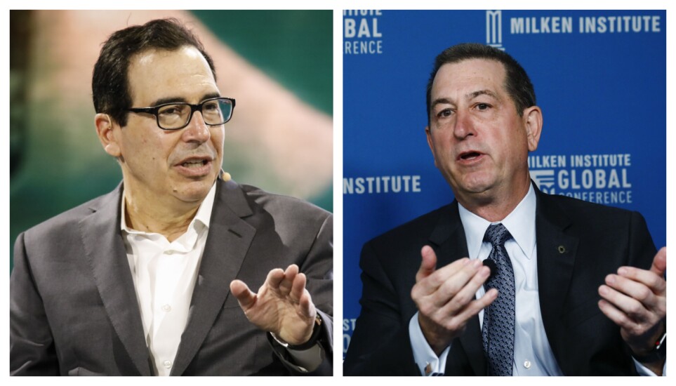 Steve Mnuchin - Joseph Otting