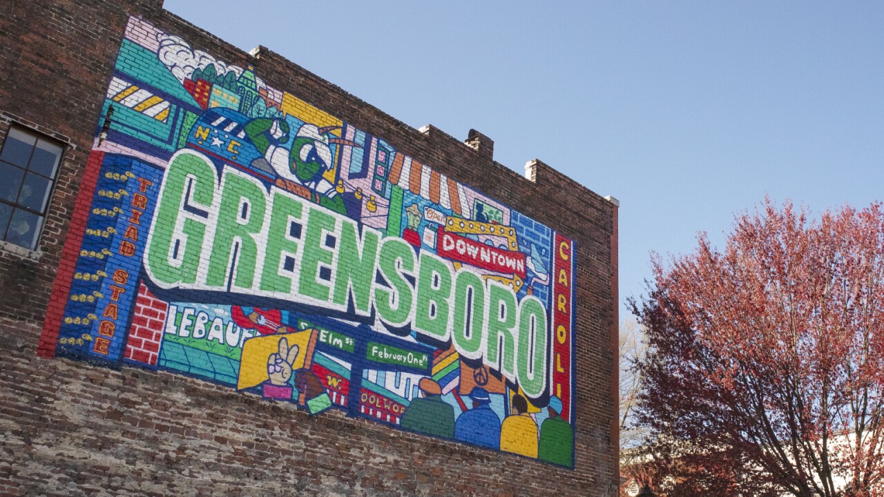 Greensboro, NC mural