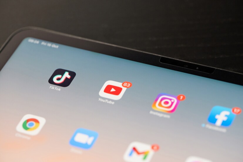 Youtube instagram tiktok influencer apps