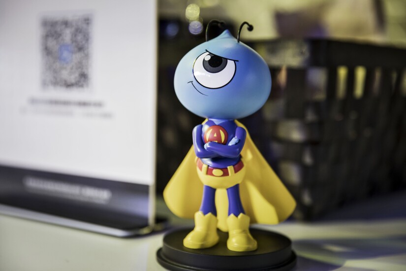 Ant Financial mascot