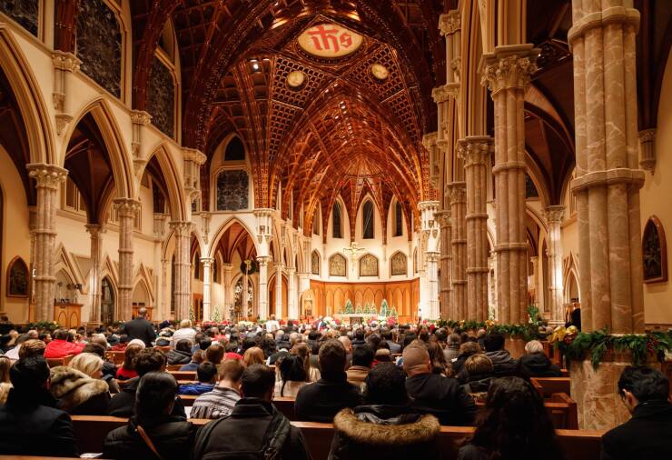 Holy Name Cathedral, seat of the Catholic Archdiocese of Chicago