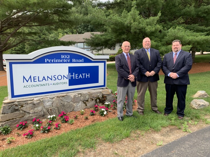 From left to right: Paul E. Seelye, CPA (formally of Seelye & Schulz PA CPA’s), Scott Toothaker, CPA (managing principal of Melanson Heath) and Anthony Engaldo, CPA (formally of Seelye & Schulz PA CPA’s)