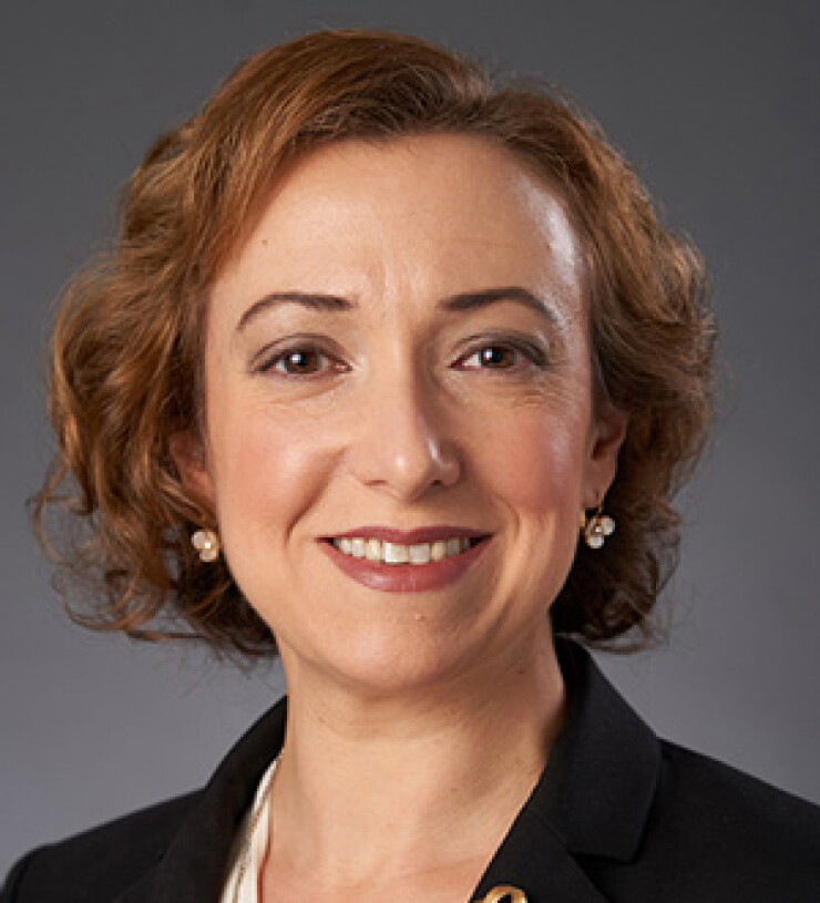 Carrie Hunt, president of the Virginia Credit Union League
