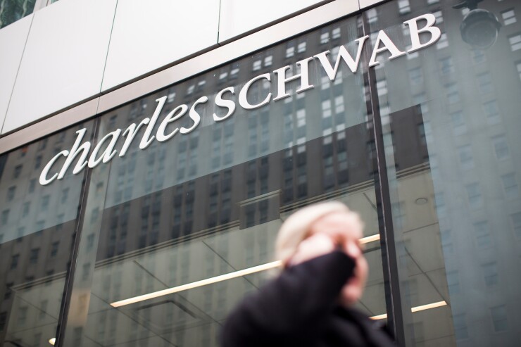 Charles Schwab custodian window Bloomberg April 22, 2019