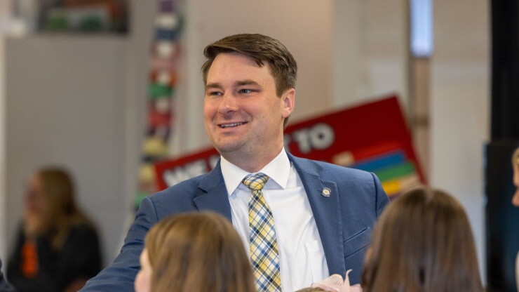 Oklahoma House Speaker Kyle Hilbert, a Republican