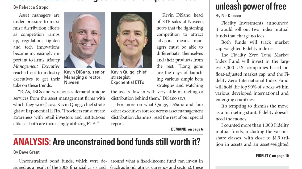 Asset managers are under pressure to maximize distribution efforts amid tightening regulations and tech innovations.