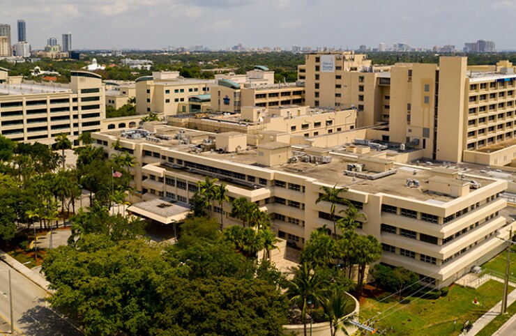 Broward Health Medical Center in Fort Lauderdale is part of the North Broward Hospital District, which has been upgraded.