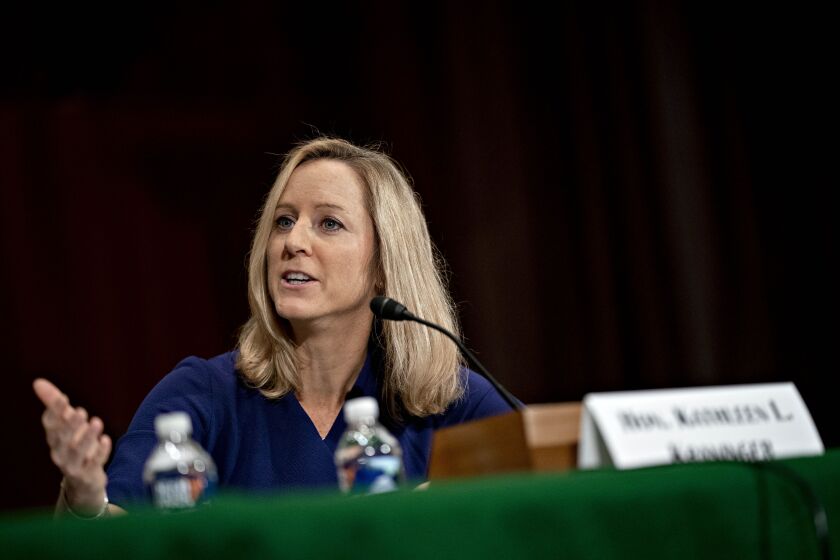 The lawsuit filed Tuesday alleges the CFPB and Director Kathy Kraninger were biased in choosing the five-member task force chaired by Todd Zywicki, a law professor at George Mason University’s Antonin Scalia Law School.
